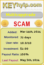 Multicopytrade details image on Key Hyip
